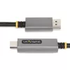 StarTech.com 2 m DisplayPort-auf-HDMI-Adapterkabel, 8K 60Hz, 4K 144Hz, HDR10, DP 1.4 auf HDMI 2.1 aktiver Videokonverter, DisplayPort-Desktop zu HDMI-Monitor, M/M - DisplayPort-auf-HDMI-Kabel