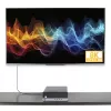 StarTech.com 2 m DisplayPort-auf-HDMI-Adapterkabel, 8K 60Hz, 4K 144Hz, HDR10, DP 1.4 auf HDMI 2.1 aktiver Videokonverter, DisplayPort-Desktop zu HDMI-Monitor, M/M - DisplayPort-auf-HDMI-Kabel