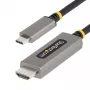 StarTech.com 1m USB-C-auf-HDMI-Adapterkabel, 8K 60Hz, 4K 144Hz, HDR10, USB-Typ-C-auf-HDMI-2.1-Videokonverterkabel, USB-C DP Alt Mode/USB4/Thunderbolt 3/4-kompatibel – USB-C-Laptop an HDMI-Monitor