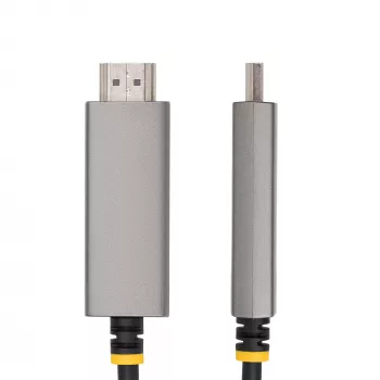 StarTech.com 1m USB-C-auf-HDMI-Adapterkabel, 8K 60Hz, 4K 144Hz, HDR10, USB-Typ-C-auf-HDMI-2.1-Videokonverterkabel, USB-C DP Alt Mode/USB4/Thunderbolt 3/4-kompatibel – USB-C-Laptop an HDMI-Monitor