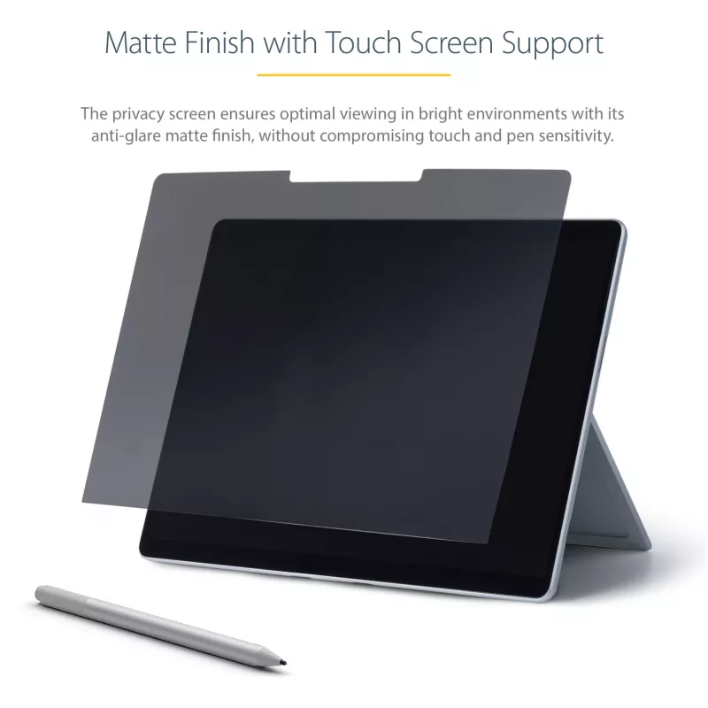 StarTech.com 13,5-Zoll Surface Laptop / Surface Book Blickschutzfolie, blendfreier Blickschutzfilter mit 51% Blaulichtreduzierung, Monitor-Bildschirmschutz mit ±30° Blickwinkel, matte Oberfläche