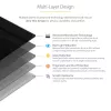 StarTech.com 13,5-Zoll Surface Laptop / Surface Book Blickschutzfolie, blendfreier Blickschutzfilter mit 51% Blaulichtreduzierung, Monitor-Bildschirmschutz mit ±30° Blickwinkel, matte Oberfläche
