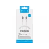 Sandberg USB-C PD to Lightning MFI 1M PRO, 1 m, Lightning, USB C, Stecker, Stecker, Weiß