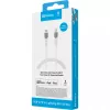 Sandberg USB-C PD to Lightning MFI 1M PRO, 1 m, Lightning, USB C, Stecker, Stecker, Weiß