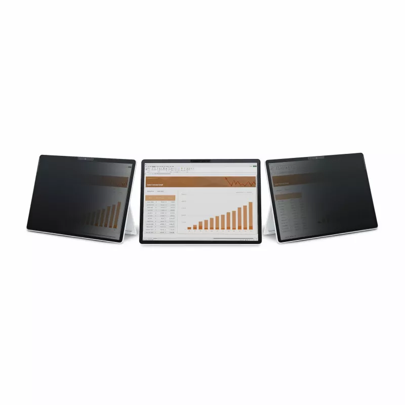 StarTech.com 4-Wege-Blickschutzfilter für 13-Zoll Surface Pro 8/9/X Laptop, Hoch-/Querformat, Touch-fähig, +/- 30° Blickwinkel, blockiert bis zu 51% Blaulicht, blendfrei