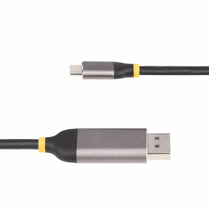 StarTech.com 3m USB-C auf DisplayPort Adapterkabel, 8K 60Hz, 4K 144Hz, HDR, USB Type-C auf DP 1.4 Videokonverterkabel, USB4/Thunderbolt 3/4 kompatibel