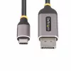 StarTech.com 3m USB-C auf DisplayPort Adapterkabel, 8K 60Hz, 4K 144Hz, HDR, USB Type-C auf DP 1.4 Videokonverterkabel, USB4/Thunderbolt 3/4 kompatibel
