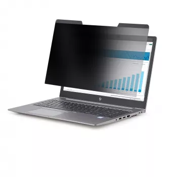StarTech.com Magnetischer Sichtschutz für 14-Zoll 16:9 Laptop, Wendbarer Filter, Computer Bildschirmschutz, Blickwinkel 60° (+/- 30°), TAA Blaulichtfilter