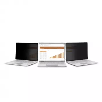 StarTech.com 14 Zoll 16:10 Flip-Over-Blickschutzfolie mit Touch, blendfreier Sichtschutzfilter, Laptop-Monitor-Displayschutz mit 51 % Blaulichtreduzierung