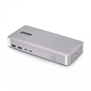 StarTech.com Dual-Monitor USB4 Dockingstation, Dual 4K 120Hz oder Single 8K 60Hz HDMI, 100W Laptop-Ladung, 2,5GbE, USB-C Multi-Monitor Dock, treiberlos