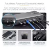 StarTech.com Dual-Monitor USB4 Dockingstation, Dual 4K 120Hz oder Single 8K 60Hz HDMI, 100W Laptop-Ladung, 2,5GbE, USB-C Multi-Monitor Dock, treiberlos