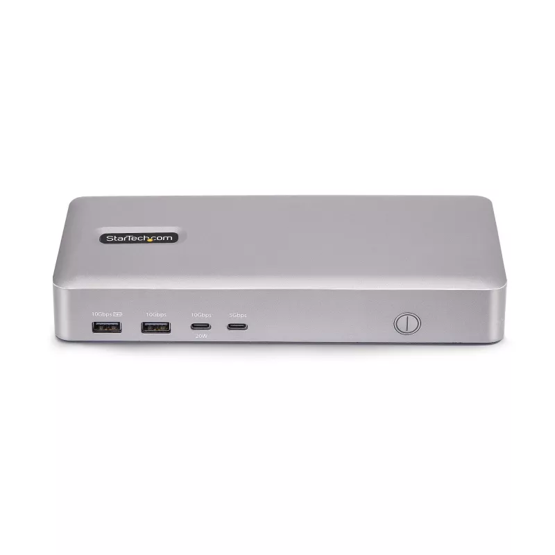 StarTech.com Dual-Monitor USB4 Dockingstation, Dual 4K 120Hz oder Single 8K 60Hz HDMI, 100W Laptop-Ladung, 2,5GbE, USB-C Multi-Monitor Dock, treiberlos