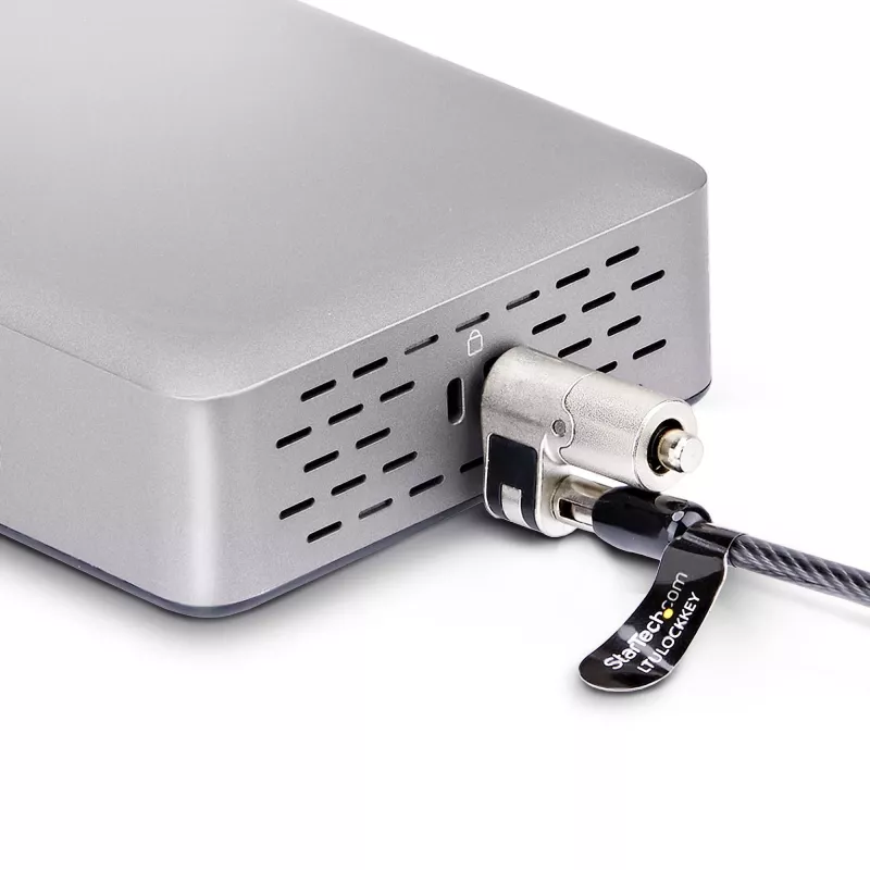 StarTech.com Dual-Monitor USB4 Dockingstation, Dual 4K 120Hz oder Single 8K 60Hz HDMI, 100W Laptop-Ladung, 2,5GbE, USB-C Multi-Monitor Dock, treiberlos