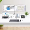 StarTech.com Dual-Monitor USB4 Dockingstation, Dual 4K 120Hz oder Single 8K 60Hz HDMI, 100W Laptop-Ladung, 2,5GbE, USB-C Multi-Monitor Dock, treiberlos