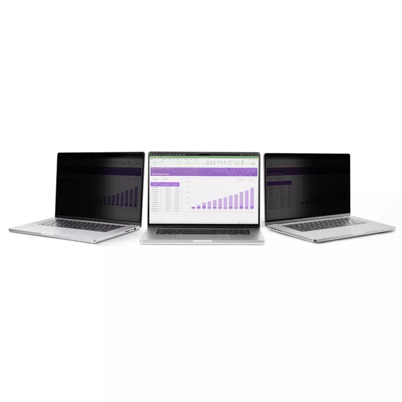 StarTech.com Blickschutzfolie für 15-Zoll MacBook Air 2023, abnehmbar und umkehrbar, blendfreier Blickschutzfilter, magnetischer Laptop-Displayschutz mit 51 % Blaulichtreduzierung