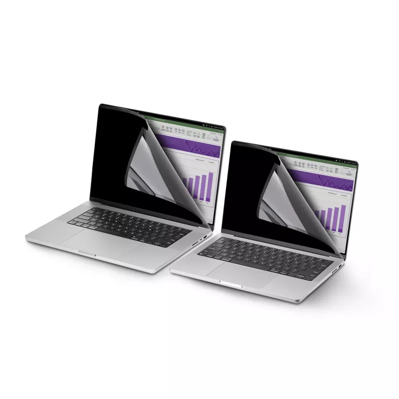 StarTech.com Blickschutzfolie für 15-Zoll MacBook Air 2023, abnehmbar und umkehrbar, blendfreier Blickschutzfilter, magnetischer Laptop-Displayschutz mit 51 % Blaulichtreduzierung