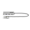 StarTech.com USB-C Multiport-Adapter mit angebrachtem USB-C-auf-USB-A-Dongle, Dual HDMI (4K30Hz/1080p60Hz), 3x USB-A 5Gbps, Mini Travel Dock, Laptop-Dockingstation, 1,3ft/40cm Kabel