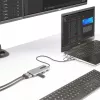 StarTech.com USB-C Multiport-Adapter mit angebrachtem USB-C-auf-USB-A-Dongle, Dual HDMI (4K30Hz/1080p60Hz), 3x USB-A 5Gbps, Mini Travel Dock, Laptop-Dockingstation, 1,3ft/40cm Kabel