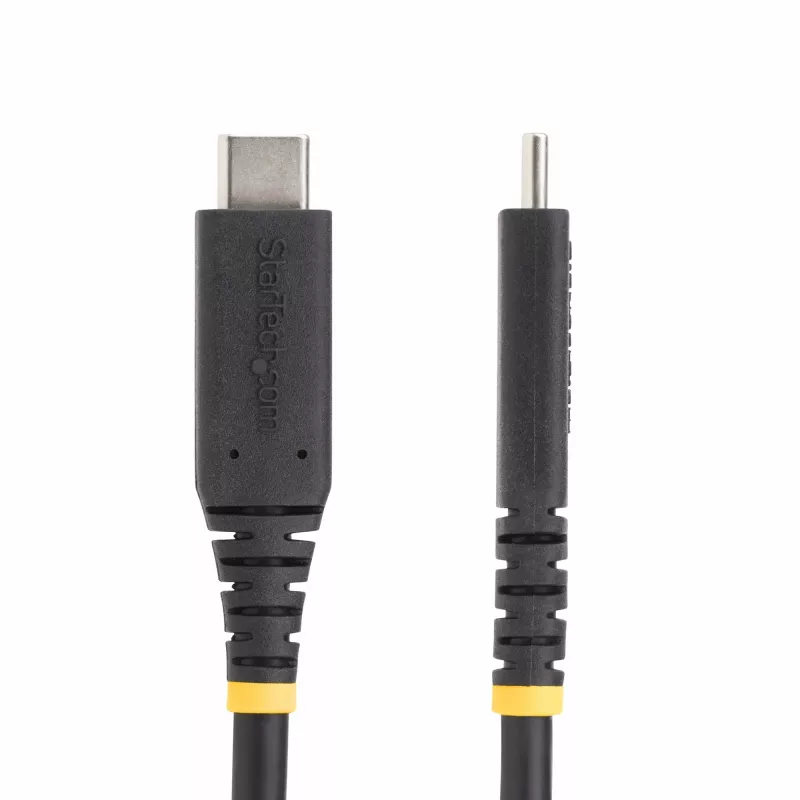 StarTech.com 1m (3,3ft) USB4-Kabel, USB-IF-zertifiziertes USB-C-Kabel, 40Gbps, 240W Power Delivery PD 3.1 EPR, 8K 60Hz, USB-Typ-C-Datenübertragungskabel/Kabel, kompatibel mit Thunderbolt/USB 3.2 Anschlüssen