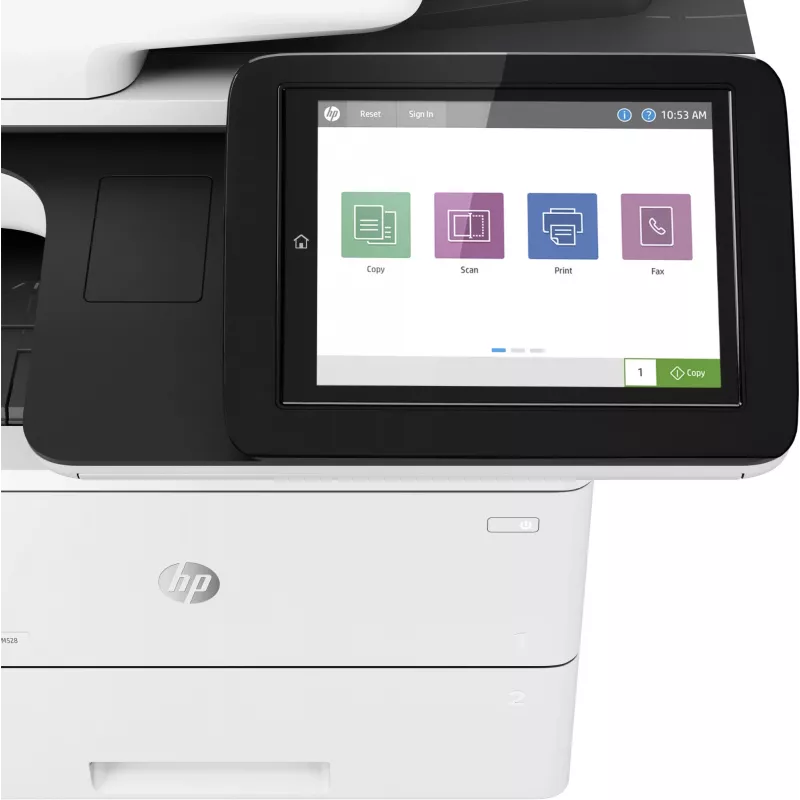 HP LaserJet Enterprise MFP M528dn, Laser, Monodruck, 1200 x 1200 DPI, A4, Direktdruck, Schwarz, Weiß