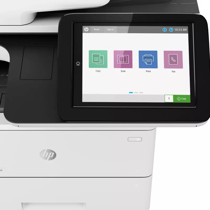 HP LaserJet Enterprise MFP M528dn, Laser, Monodruck, 1200 x 1200 DPI, A4, Direktdruck, Schwarz, Weiß