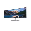 DELL UltraSharp U4924DW Computer Monitor 124,5 cm (49 Zoll) 5120 x 1440 Pixel 5K Ultra HD LCD Schwarz, Silber