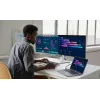 DELL UltraSharp U4924DW Computer Monitor 124,5 cm (49 Zoll) 5120 x 1440 Pixel 5K Ultra HD LCD Schwarz, Silber