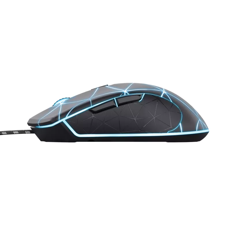 Trust GXT 133 Locx Maus Gaming Rechtshänder USB Typ-A Optisch 4000 DPI