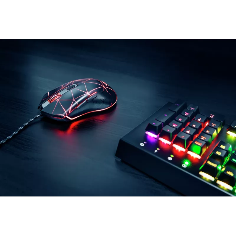 Trust GXT 133 Locx Maus Gaming Rechtshänder USB Typ-A Optisch 4000 DPI