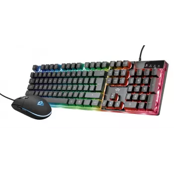 Trust GXT 838 Azor Tastatur Maus enthalten Gaming USB Schwarz