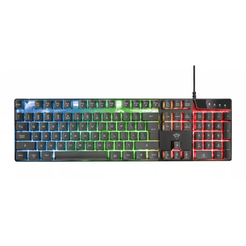 Trust GXT 838 Azor Tastatur Maus enthalten Gaming USB Schwarz