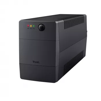 Trust Paxxon unterbrechungsfreie Stromversorgung (USV) 0,8 kVA 480 W 2 AC-Ausgänge