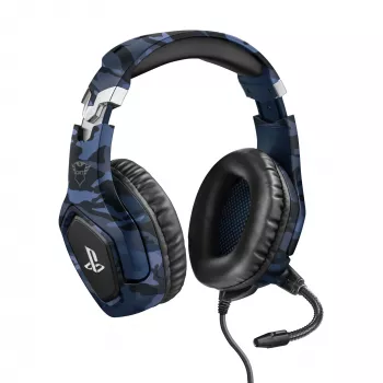 Trust GXT 488 Forze PS4 Headset Kabelgebunden Kopfband Gaming Schwarz, Blau