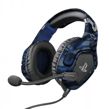 Trust GXT 488 Forze PS4 Headset Kabelgebunden Kopfband Gaming Schwarz, Blau