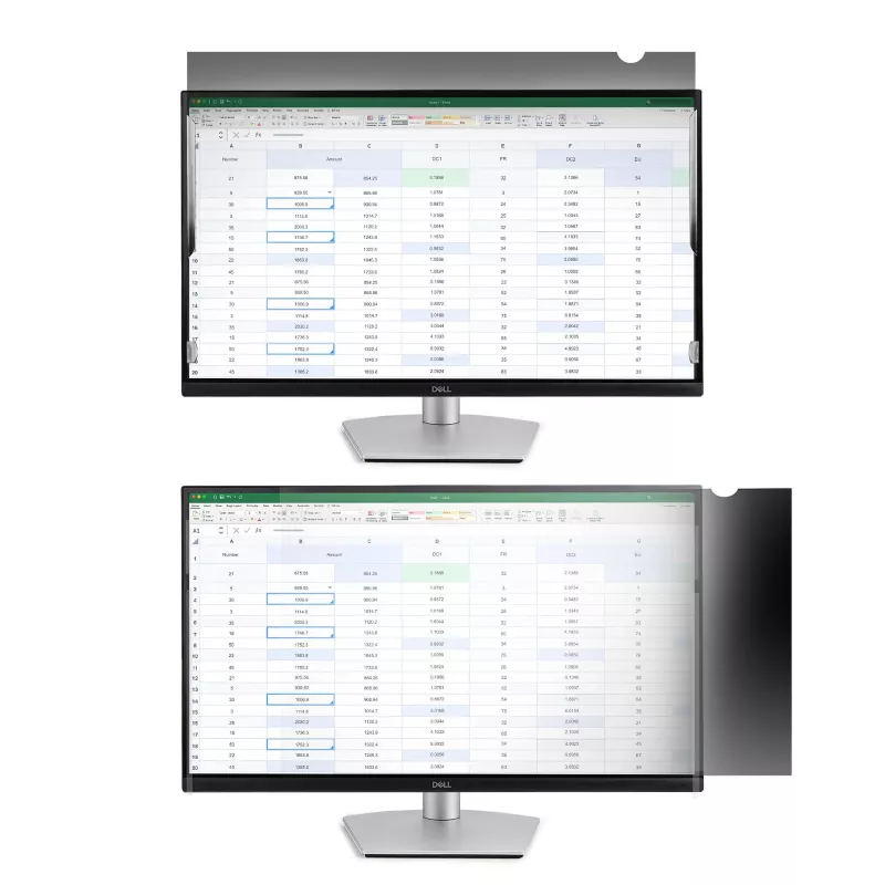 StarTech.com 23,6-Zoll 16:9 Computer-Monitor-Blickschutzfilter, blendfreie Blickschutzfolie mit 51 % Blaulichtreduzierung, Monitor-Displayschutz mit +/- 30° Blickwinkel