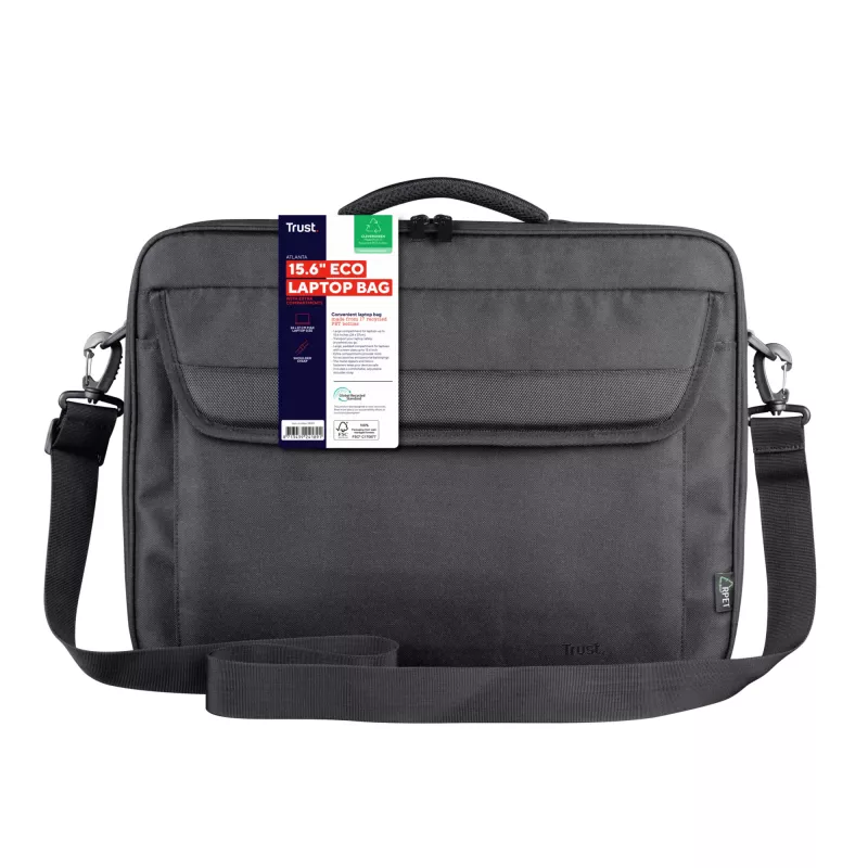 Trust Atlanta 40,6 cm (16 Zoll) Aktenkoffer Schwarz