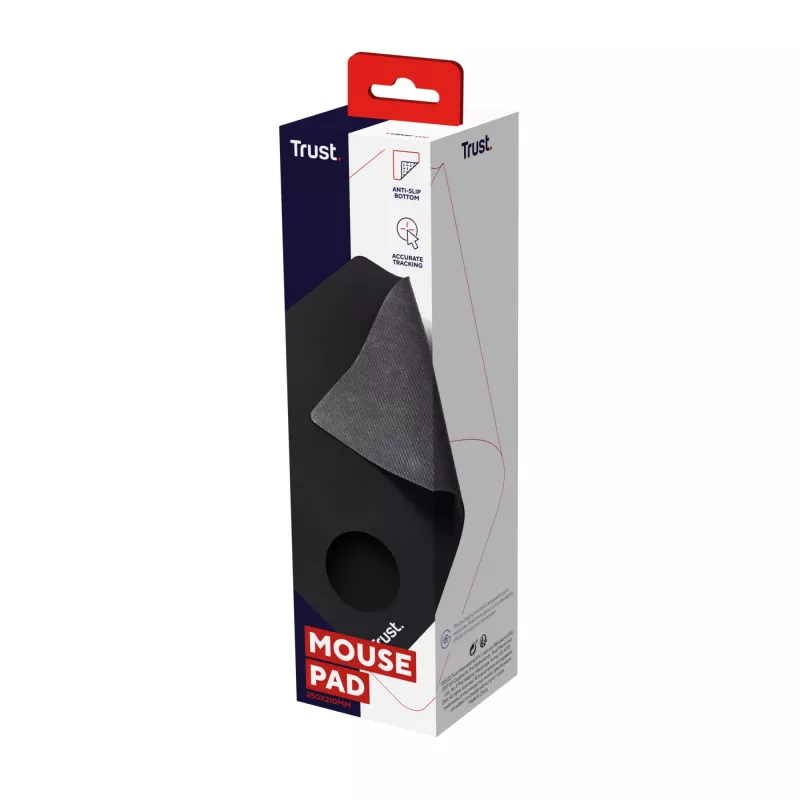 Trust 24193 Mauspad Gaming-Mauspad Schwarz