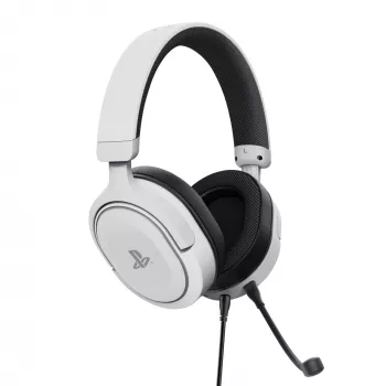 Trust GXT 498 Forta Headset Kabelgebunden Head-band Gaming Schwarz, Weiß