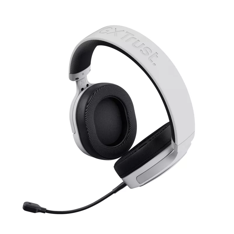 Trust GXT 498 Forta Headset Kabelgebunden Head-band Gaming Schwarz, Weiß