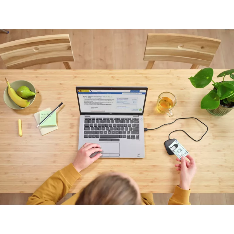 Trust Ceto Smartcard-Lesegerät für Innenräume USB USB 2.0 Schwarz