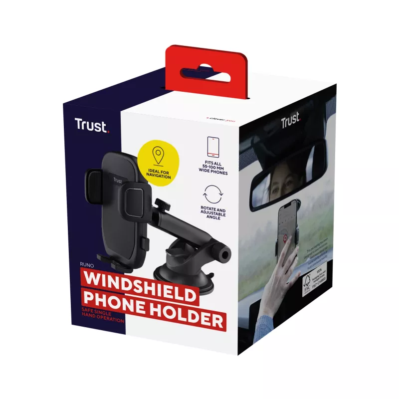 Trust Runo Mobiltelefon/Smartphone Schwarz