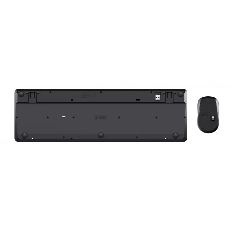 Trust Ody II Tastatur Maus enthalten Universal RF Wireless QWERTY US English Schwarz