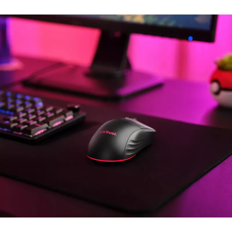 Trust GXT 926 Redex II Maus Gaming Rechtshänder RF Wireless Laser 10000 DPI