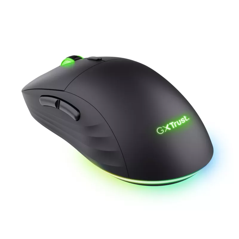 Trust GXT 927 Redex+ Maus Gaming Rechtshänder RF Wireless + USB Typ-A Laser 25600 DPI