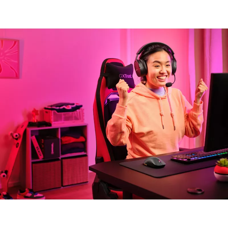 Trust GXT 927 Redex+ Maus Gaming Rechtshänder RF Wireless + USB Typ-A Laser 25600 DPI