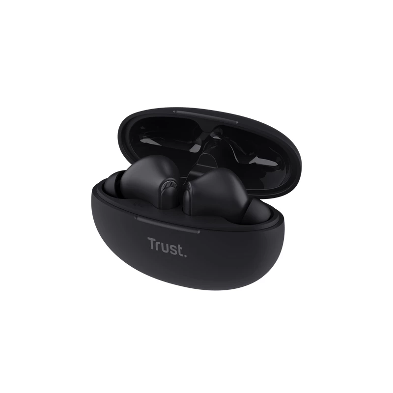 Trust Yavi Headset True Wireless Stereo (TWS) In-Ear Anrufe/Musik USB Typ-C Bluetooth Schwarz