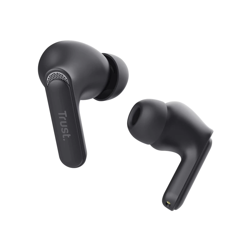 Trust Yavi Headset True Wireless Stereo (TWS) In-Ear Anrufe/Musik USB Typ-C Bluetooth Schwarz