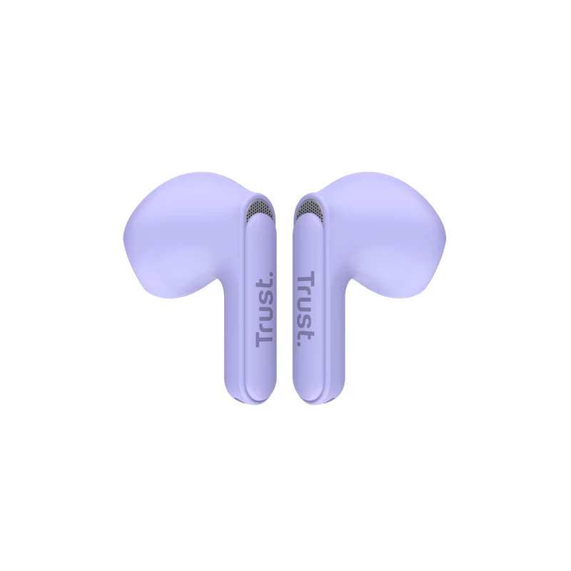 Trust Yavi Headset True Wireless Stereo (TWS) In-Ear Anrufe/Musik USB Typ-C Bluetooth Lila