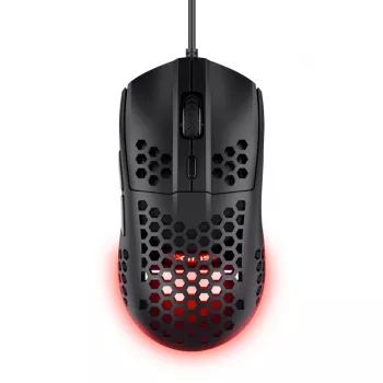 Trust GXT 928 HELOX, Rechtshänder, Optisch, USB Typ-A, 6400 DPI, Schwarz
