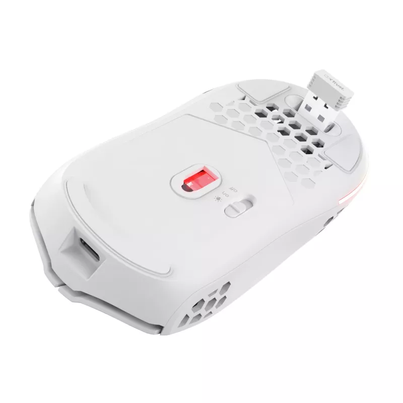 Trust GXT 929 Helox Maus Gaming Rechtshänder RF Wireless Optisch 4800 DPI
